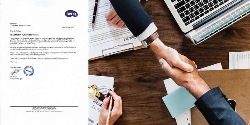 BenQ Authorized Dealer 2022